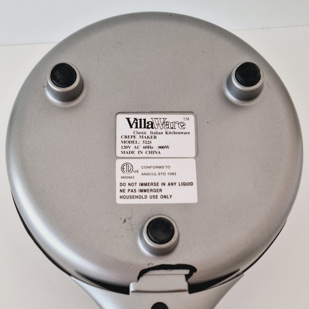 VillaWare plug-in crepe maker - Picture 6 of 7